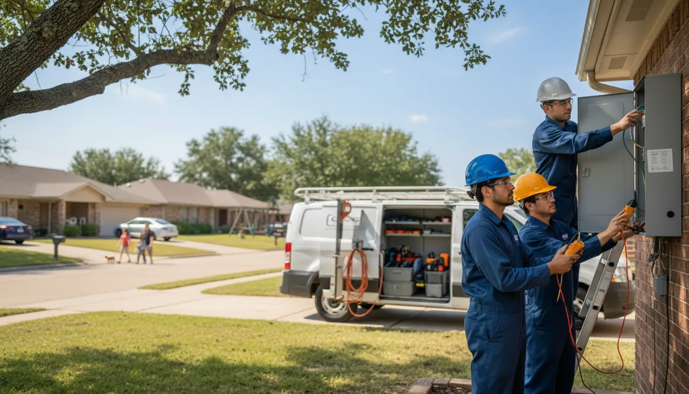 Certified electrician providing emergency electrical services in Nixa, MO